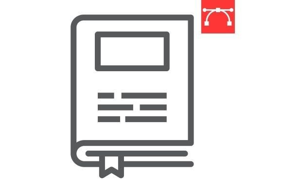Book Line Icon: A Minimalist Design Essential