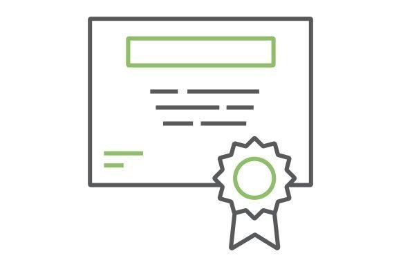 Certificate Color Line Icon: The Modern Standard for Digital Credentials