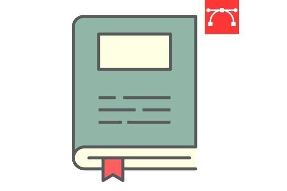 Evaluating the Book Color Line Icon for Educational Design Projects