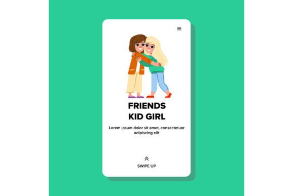 Friends Kid Girl Vector: The Essential Asset for Modern Digital Storytelling