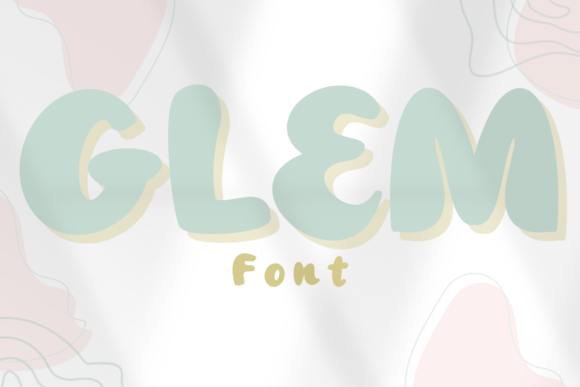 Glem: Handwritten Font Design for Unique Projects