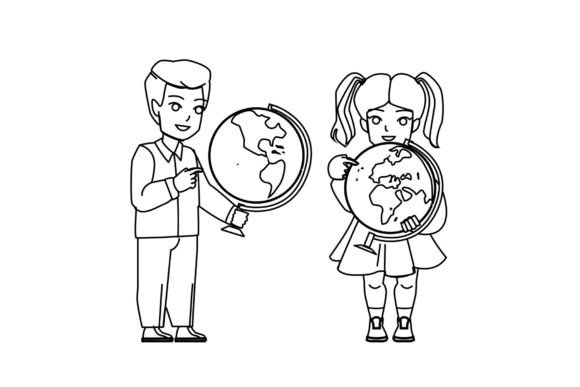 Kid Globe Vector: Designing for Education