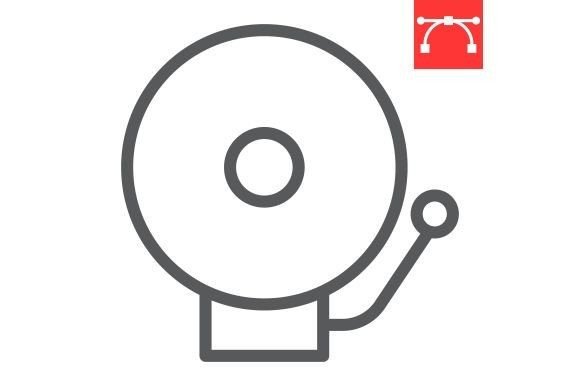 Mastering the School Bell Line Icon for Professional Design Projects