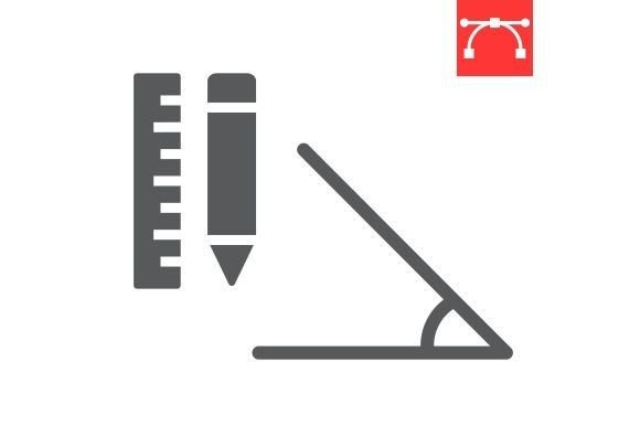 Mastering Visual Communication with Geometry Glyph Icons in Education and Design