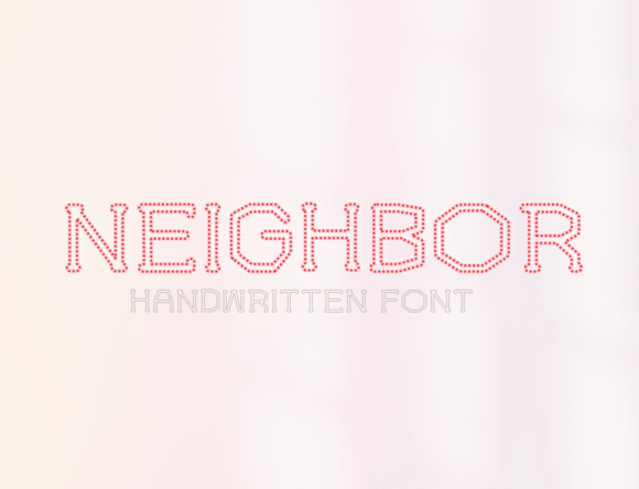 Neighbor: Redefining Digital Identity Through Distinctive Typography