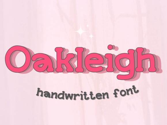 Oakleigh: Redefining Digital Typography with Handwritten Authenticity