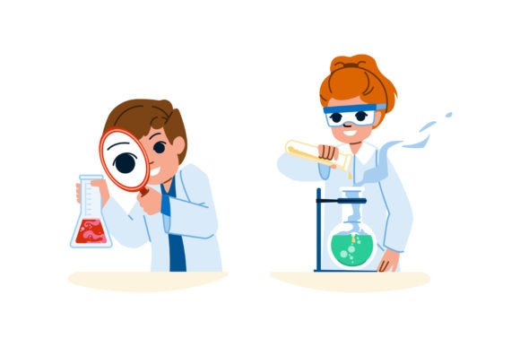 Science Experiment Kid Vector: A Creative Guide