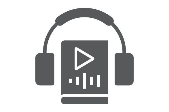 The Audiobook Glyph Icon: A Visual Anchor for the Audio-First Economy