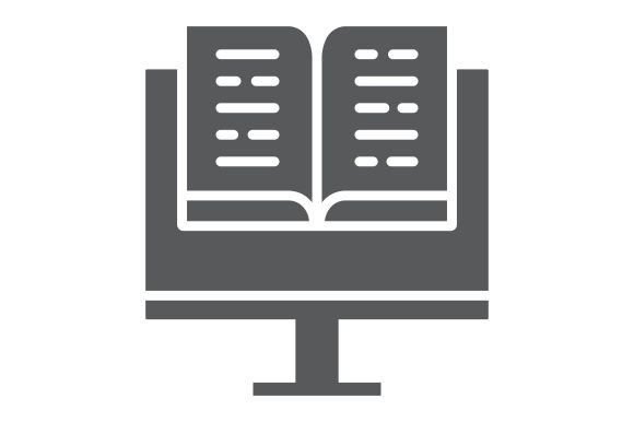 Virtual Education Glyph Icon: A Visual Guide for Modern Learning